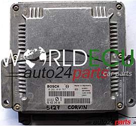 БЛОК УПРАВЛЕНИЯ ДВИГАТЕЛЕМ PEUGEOT 206 2.0 HDI BOSCH 0281010767, 0 281 010 767, 9643524980, 96 435 249 80, EDC15C2 01