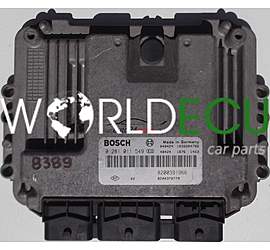 БЛО0К УПРАВЛЕНИЯ ДВИГАТЕЛЕМ RENAULT MEGANE SCENIC 1.9 DCI, BOSCH 0 281 011 549, BOSCH 0281011549, 8200391966, 8200370779, 1039S04786