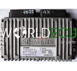 CENTRALINA CALCOLATORE SCATOLA DEL CAMBIO CITROEN PEUGEOT TA2000 S118057509A, S118057509 A, 9643662280, 8200038888