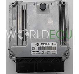 Centralina motore VOLKSWAGEN GOLF 2.0 SDI BOSCH 0 281 013 876, 0281013876, 03G 906 016 LD, 03G906016LD, 03G 906 016 DR, 03G906016DR, EDC16U1
