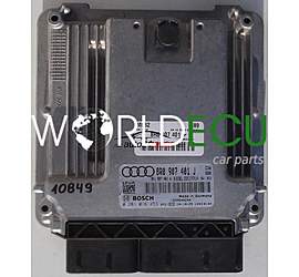 ECU ENGINE CONTROLLER AUDI A4 A5 3.0 TDI BOSCH 0 281 016 453, 0281016453, 8R0 907 401 J, 8R0907401J, 8K1907401A
