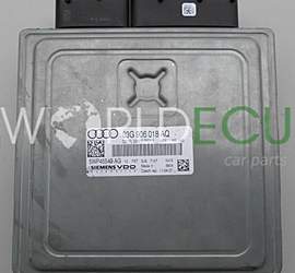 Engine control unit - ECU controllers AUDI A4 2.0 TDI SIEMENS VDO 5WP45549 AG, 5WP45549AG, 03G 906 018 AQ, 03G906018AQ, SIMOS PPD1.3