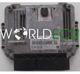 MOTORSTEUERGERÄT ECU STEUERGERÄT  OPEL ASTRA ZAFIRA 1.9 CDTI BOSCH 0 281 013 593, 0281013593, GM 55 205 621 EN, 55205621EN, 55205621