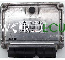 ECU ENGINE CONTROLLER SEAT TOLEDO,  LEON 1.8, BOSCH 0 261 204 970, 0261204970, 06A 906 032 CR, 06A906032CR