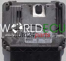 MOTORSTEUERGERÄT ECU STEUERGERÄT  CHEVROLET CAPTIVA 2.0 CDTI BOSCH 0 281 014 296, 0281014296, 96858577 GA, 96858577GA, 96814427