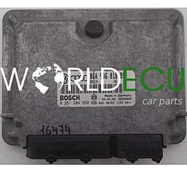 ECU ENGINE CONTROLLER AUDI A3 1.8 BOSCH 0 261 204 950, 0261204950, 06A 906 018 BS, 06A906018BS