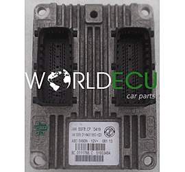 CENTRALINA MOTORE FIAT 500 PUNTO PANDA 1.2 MAGNETI MARELLI IAW 5SF8.CP, IAW5SF8CP, 51933484, BC.0111768.C, BC0111768C