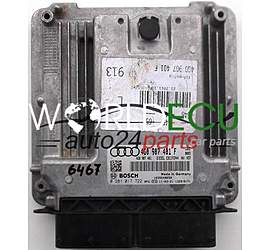 MOTORSTEUERGERÄT ECU STEUERGERÄT AUDI A6 A7 3.0 TDI V6 BOSCH 0 281 017 722, 0281017722, 4G0 907 401 F, 4G0907401F, 1039S48650, EDC17CP44