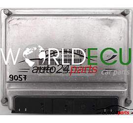 ECU ENGINE CONTROLLER AUDI A6 2.5 TDI, BOSCH 0 281 001 938, 0281001938, 3B0 907 401 F, 3B0907401F
