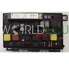 SCATOLA-DEI-FUSIBILI-RELÈ-FUSIBILE-SCATOLA-BSI OPEL ASTRA H ZAFIRA B 13268304 LN 13 268 304, 5DK008668-19 5DK 008 668-19