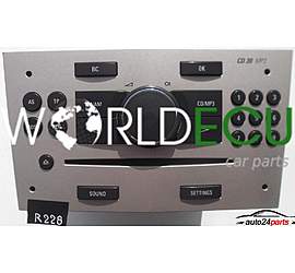 RADIO CD MP3 OPEL 497 316 088 / 497316088 / 13 255 553 AT / 13255553AT / CD30