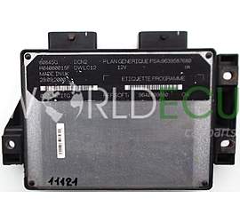 CENTRALINA MOTORE PEUGEOT 206 1.9 D R04080015F, SOFT 9640899880, 9639587680 - 10819, 11121 (1)