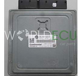 CENTRALINA MOTORE VW VOLKSWAGEN PASSAT 1.6 TDI 03L906023GL, 03L 906 023 GL, 03L906023A, 03L 906 023A, CONTINENTAL 5WP42662 AA 5WP42662AA, DIESEL SIMOS PCR2.1 CAYC 5810