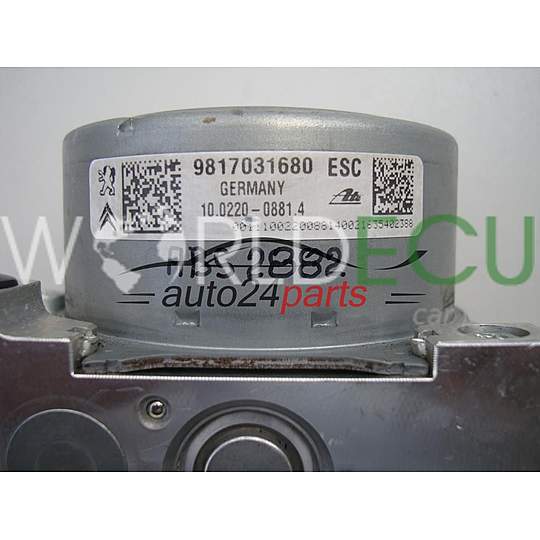 BOMBA DE ABS CITROEN PEUGEOT 9817031680, 10.0220-0881.4, 10022008814, 10.0915-3947.3, 10091539473