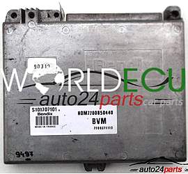 ECU CENTRALITA DE MOTOR RENAULT, S101707101 A, S101707101A, HOM7700850440, 7700850440