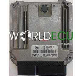 CENTRALINA MOTORE VW VOLKSWAGEN CADDY 1.9 TDI BDM 03G 906 016 C, 03G906016C, BOSCH 0 281 011 666, 0281011666, DIESEL EDC16U1 5905, 1039S05269