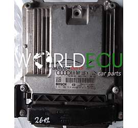 ECU ENGINE CONTROLLER AUDI TT 2.0T TFSI 8J0907115N, 8J0 907 115 N, 8J0907115, 8J0 907 115, BOSCH 0 261 S02 519, 0261S02519, 0261S02519, 0986264620, 0 986 264 620, BENZIN MED9.1 0010, 1039S21406