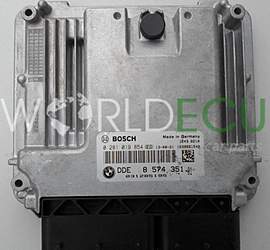 Centralina motore BMW X1 BOSCH 0 281 019 854, 0281019854, DDE 8 574 351, DDE8574351, 8574351