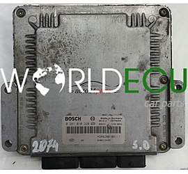 CALCULATEUR MOTEUR RENAULT MASTER 2.2 DCI BOSCH 0281010320 HOM8200106111 8200110105 28FM0289