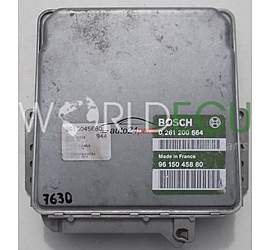 Centralina motore CITROEN XANTIA/ZX, PEUGEOT 405 1.8, BOSCH 0 261 200 664, BOSCH 0261200664, 96 150 458 80, 9615045880