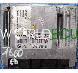 CENTRALINA MOTORE BMW E81 E87 116 1.6 BOSCH 0261209036, 0 261 209 036, DME 7 550 688 -01, 7550688, 755068801, DME7550688