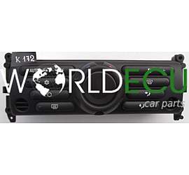 RISCALDAMENTO E PANNELLO DI CONTROLLO ARIA CONDIZIONATA INTERRUTTORE CLIMATRONIC BMW MINI COOPER 6411 6 922 255 / 64116922255 / RG21901/001 / RG21901001 / 69412203