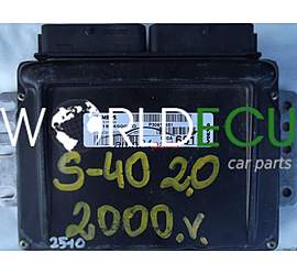 ECU ENGINE CONTROLLER VOLVO S40 V40 2.0 SIEMENS S118245003D, S118245003 D P30614651 C00A 651