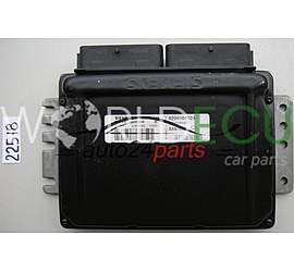 Calculateur Moteur RENAULT KANGOO S110130088 B, S110130088B, 8200109024, SIRIUS 32N
