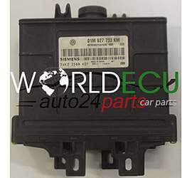CENTRALINA CALCOLATORE SCATOLA DEL CAMBIO  AUDI VW SEAT 01M927733KM, 01M 927 733 KM, SIEMENS 5WK22568, 5WK 3568 K01