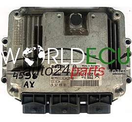 ECU ENGINE CONTROLLER CITROEN C3 1.4 HDI BOSCH 0281011785, 0 281 011 785, 9656709880, 96 567 098 80, 9654490280 EDC16C34