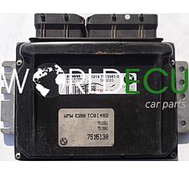 ECU ENGINE CONTROLLER MINI ONE COOPER 1.6 SIEMENS S118012001 H, S118012001H, 1214 7513981-01, 1214751398101