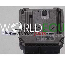 CENTRALINA MOTORE VW VOLKSWAGEN GOLF 2.0 FSI BOSCH 0 261 S02 051, 0261S02051, 06F 906 056 CB, 06F906056CB, MED9.5.10