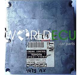 ECU ENGINE CONTROLLER TOYOTA PICNIC 2.2 TD 8966144080, 89661-44080, 175800-2021, 1758002021
