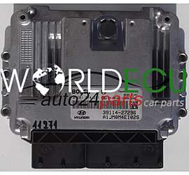 ECU ENGINE CONTROLLER HYUNDAI KIA 2.0 CRDI BOSCH 0 281 014 221, 0281014221, 39114-27296, 3911427296