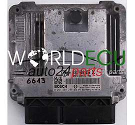 CENTRALINA MOTORE VW VOLKSWAGEN PASSAT BOSCH 0261 S02 286, 0261S02286, 03C 906 056 DC, 03C906056DC, 1039S12209, BENZIN MED9.5.10