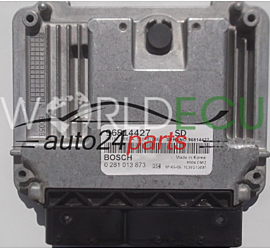 MOTORSTEUERGERÄT ECU STEUERGERAT CHEVROLET CAPTIVA 2.0 CDTI BOSCH 0281013873, 0 281 013 873, 96814427 SD, 5092410038, 1039S27980