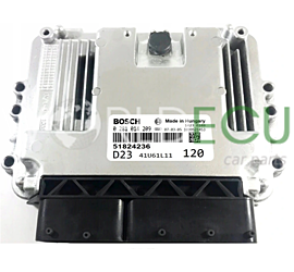 ECU ENGINE CONTROLLER FIAT DUCATO 2.3 JTD BOSCH 0 281 014 209, 0281014209, 51824236