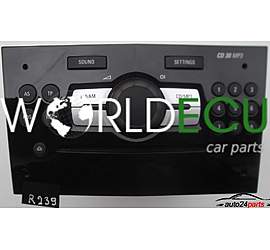 RADIO CD MP3 OPEL CORSA 497 316 088 / 497316088 / 13 254 192 AR / 13254192AR / CD30