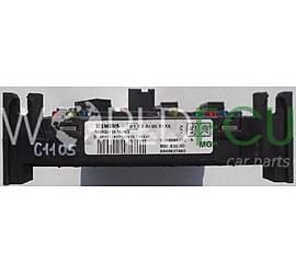 Centralina modulo comfort  CITROEN PEUGEOT SIEMENS S118085220A, 9649627880, BSI E02-00 MG