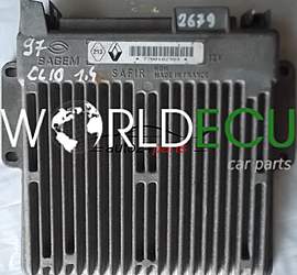 CALCULATEUR MOTEUR RENAULT CLIO 1.2 21623426-8 A, 21623426-8A, 7700102989 HOM7700867277, HOM 7700867277