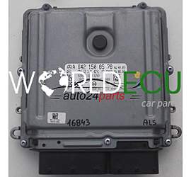 ECU ENGINE CONTROLLER MERCEDES W211 E280 3.0 CDI BOSCH 0 281 013 722, 0281013722, A 642 150 85 78, A6421508578, 6421508578