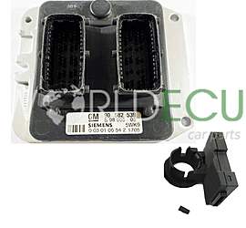 Unidad de control de motor OPEL ASTRA VECTRA ZAFIRA 1.8 X18XE1 90582539 COMPLETA