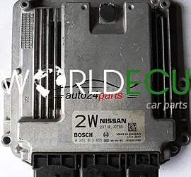 ECU ENGINE CONTROLLER NISSAN QASHQAI 2.0 DCI BOSCH 0281013855, 0 281 013 855, 23710JD78B 2W, 23710-JD78B, 23710 JD78B