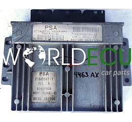 CENTRALINA DO MOTORE PEUGEOT 206 1.4 21645547-7, 9641815780, 9637706180-03, S2000-23,