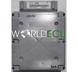 MOTORSTEUERGERÄT ECU STEUERGERAT FORD FOCUS VISTEON 98AB-12A650-CFJ, 98AB12A650CFJ, REAR, LP4-331