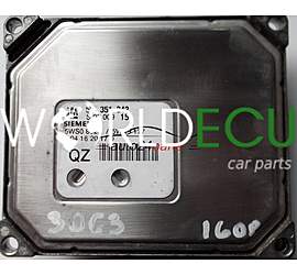 CENTRALINA MOTORE OPEL VECTRA SIGNUM 2.2 DIRECT Z22YH SIEMENS 5WK9 177, 5WK9177, 5WS0 8023, 5WS08023, GM 55 351 342 QZ, 55351342QZ, 55351342