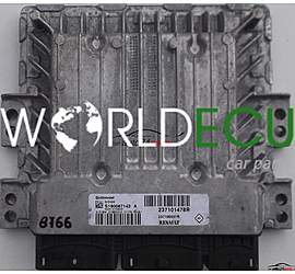 CALCULATEUR MOTEUR RENAULT MEGANE, LAGUNA III 1.5 DCI, S180067143 A, S180067143A, 237101478R, SID305
