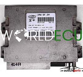 ECU ENGINE CONTROLLER FIAT PANDA 1.1, IAW 6F.SM, IAW6FSM, 61602.045.01, 6160204501, IAW6FSM/0811-4C
