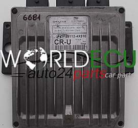 ECU ENGINE CONTROLLER HYUNDAI TERRACAN 2.9 CRDI 39112-4X510 CR-U, 391124X510, R0410C047B