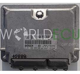 CENTRALINA MOTORE VW VOLKSWAGEN GOLF BORA 2.0 06A906018CS, 06A 906 018 CS, BOSCH 0261206088, 0 261 206 088